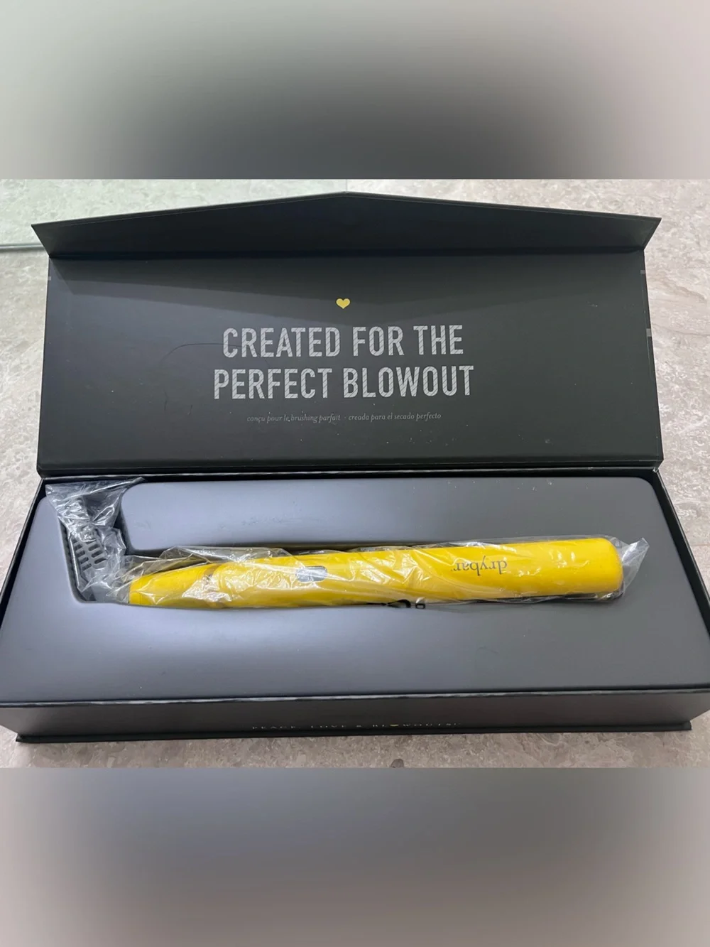 Drybar Yellow The Tress Press Hair Straightening Iron
